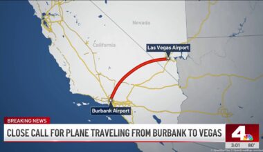 Air passengers report sudden drop after departure from Burbank – NBC Los Angeles