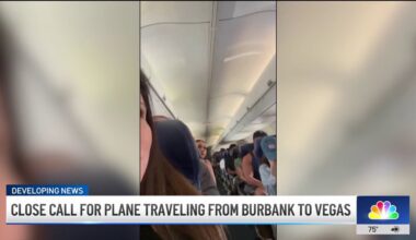 Passenger recounts plane’s sudden drop after departure from Burbank – NBC Los Angeles