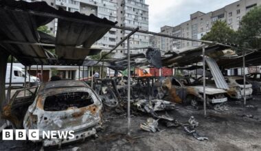 Five killed as Ukraine and Russia trade drone attacks
