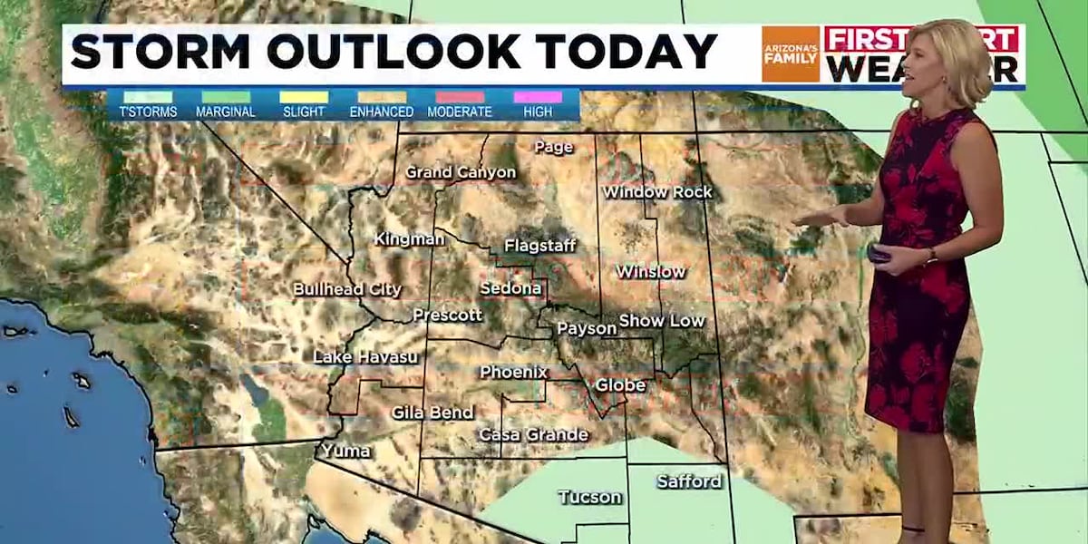 Dry and mild Fourth of July forecast for Phoenix area