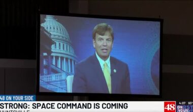 Congressman Dale Strong on Space Command HQ