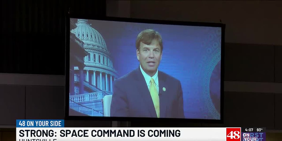 Congressman Dale Strong on Space Command HQ