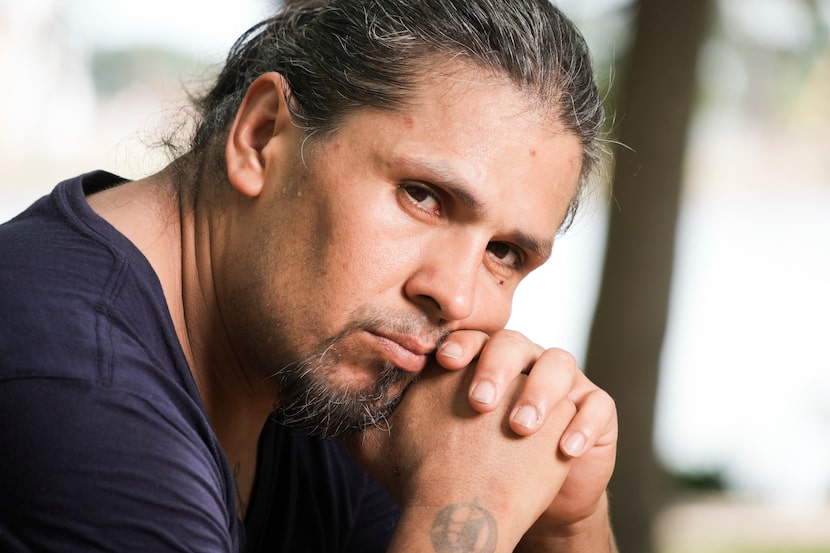 Adrian James Noriega photographed on Tuesday, July 1, 2025, in Dallas. Noriega is part of a...