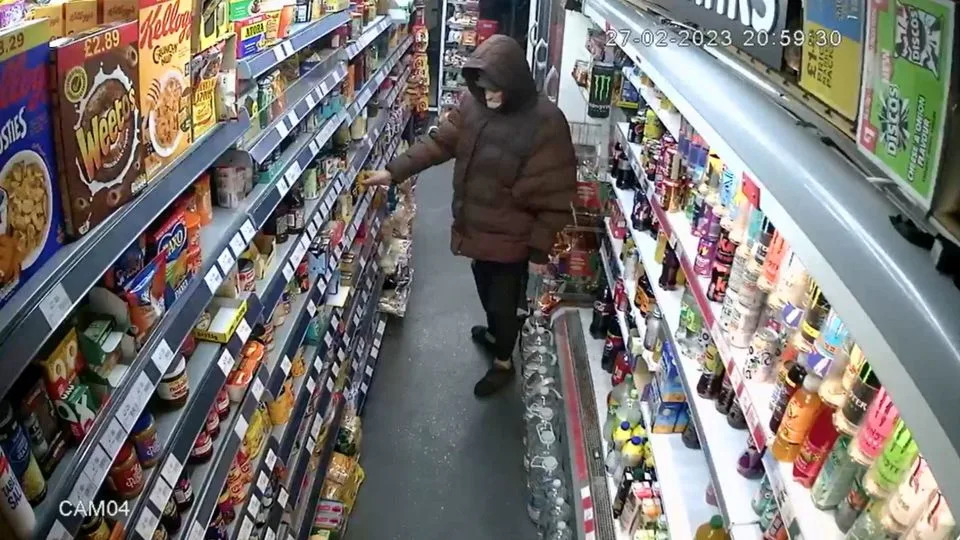 CCTV footage of Constance Marten in a shop in Brighton on the date of her arrest. - Metropolitan Police/PA Wire