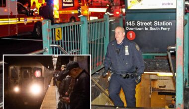 Maniac stabs man sleeping on NYC train 'at least' 3 times in the head, sparking bloody brawl