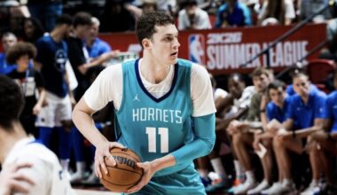 Hornets rookie center Ryan Kalkbrenner is focused on building team chemistry, playing winning basketball, and the little things