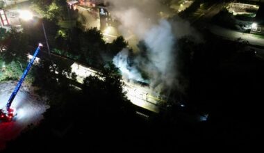Fire on SEPTA train at Paoli Station in Chester County, Pennsylvania, placed under control