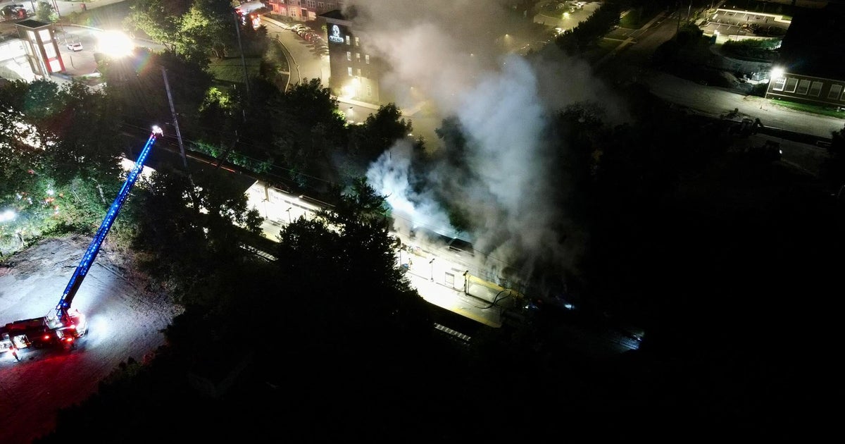 Fire on SEPTA train at Paoli Station in Chester County, Pennsylvania, placed under control