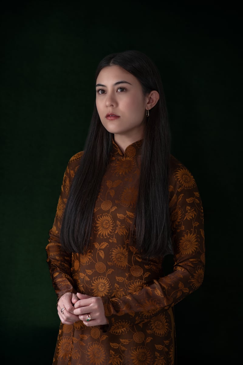 A portrait of Brigid Leahy taken as part of the Brigid Project. Photograph: Deirdre Brennan