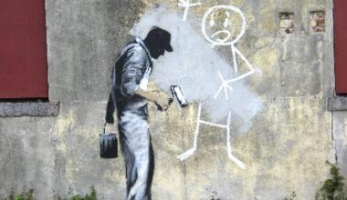 Banksy New Orleans graffiti painting cut out and trucked off | Arts