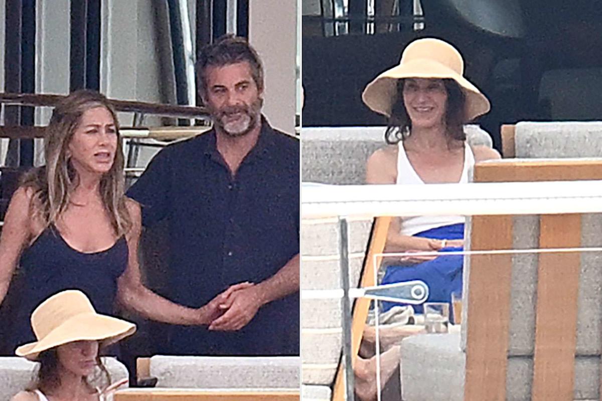 Jennifer Aniston and Hypnotist Jim Curtis Show Off PDA on Luxe Yacht Vacation with Pals Jason Bateman and Amanda Anka