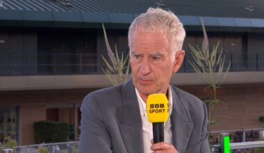 John McEnroe fears 'something serious' will happen at Wimbledon after match halted | Tennis | Sport