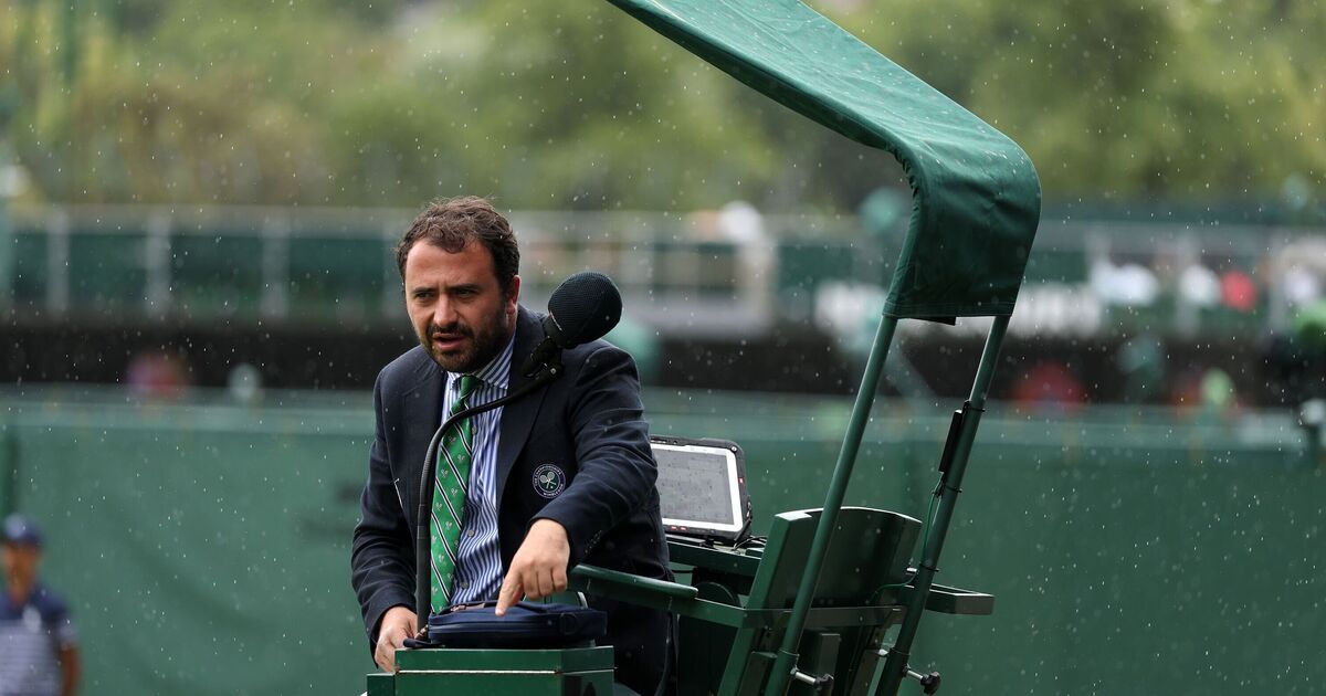 Wimbledon LIVE: Umpire left terrified as Nick Kyrgios searched by security - Daily Express