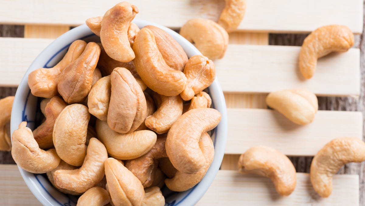 Cashews are packed with protein and another ingredient to look out for