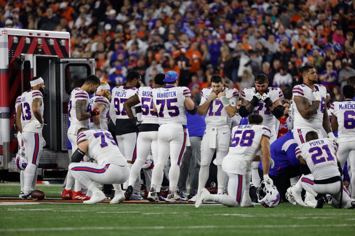 Buffalo Bills safety Damar Hamlin suffered a cardiac arrest during the first quarter of a game against the Cincinnati Bengals in 2023.