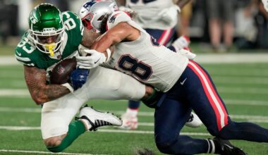 Patriots linebacker Jahlani Tavai had a career-high 115 tackles last season.