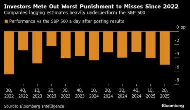 After Stock Market’s Torrid Run, Earnings Misses Face Punishment