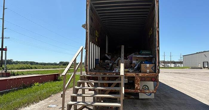 Recycling at risk: Greenfiber may shut down recycling trailer over fireworks and trash misuse | Select