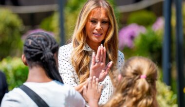 Melania Trump Visits DC Children's Hospital As GOP Passes 'Big Beautiful Bill'