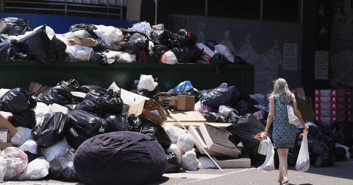 Philadelphia aims to control trash pileups ahead of holiday weekend as city workers strike continues | National News