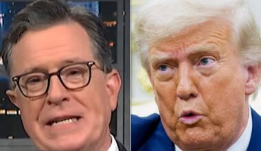 Stephen Colbert Spots Trump Moment That 'Went Off The Rails'