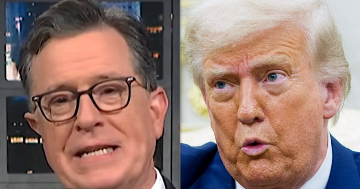 Stephen Colbert Spots Trump Moment That 'Went Off The Rails'