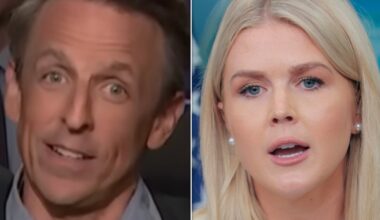 'Oh My God! Why Are You Like This?!?': Karoline Leavitt Blows Meyers' Mind In Spoof Presser