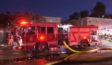 Estimated 40 people displaced after fire at SE Houston apartment complex
