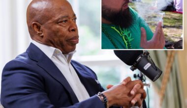 Eric Adams isn't high on the smell of marijuana ‘everywhere’ in NYC