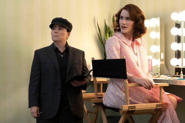 Philippe Antonello/Prime Video Alex Borstein and Rachel Brosnahan in 'Marvelous Mrs. Maisel'