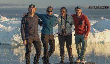 WWU team investigates Greenland ice sheet dark zones