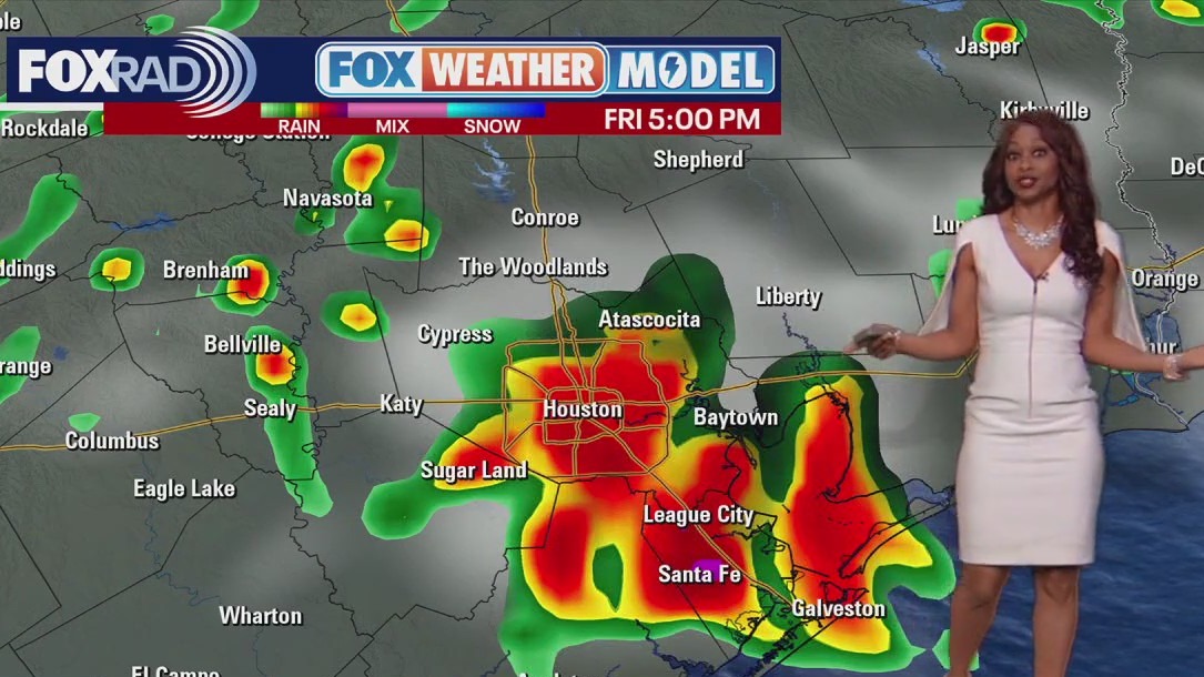 Houston weather: Rain chances increase Fruday