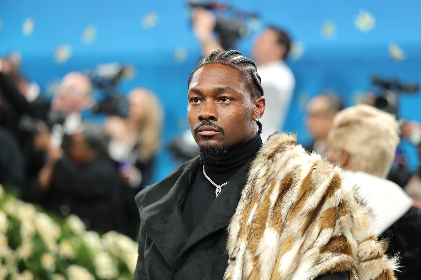 Patriots receiver Stefon Diggs attended the Met Gala in May.