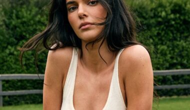 Kendall Jenner Poses Topless in FWRD Horse Photo