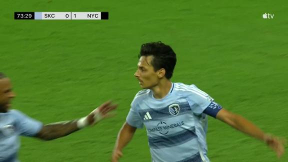 New York City FC outshoot Sporting KC but settle for draw