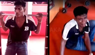 WATCH: Bangladeshi Thief Caught Stealing Gym Equipment. His Punishment Is... WATCH: Bangladeshi Thief Caught Stealing Gym Equipment. His Punishment Is...