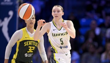 Highlights from Caitlin Clark, Paige Bueckers matchup