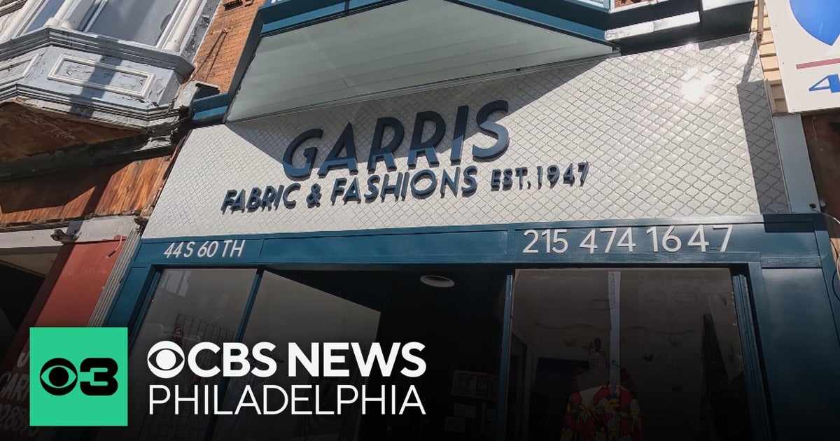 78-year-old Philadelphia seamstress shop gets storefront makeover after city grant