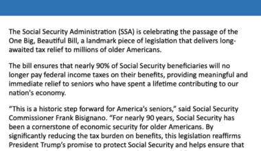 Unusual Social Security Administration email touts Big, Beautiful Bill