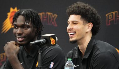 Phoenix Suns rookie Rasheer Fleming day-to-day with knee soreness