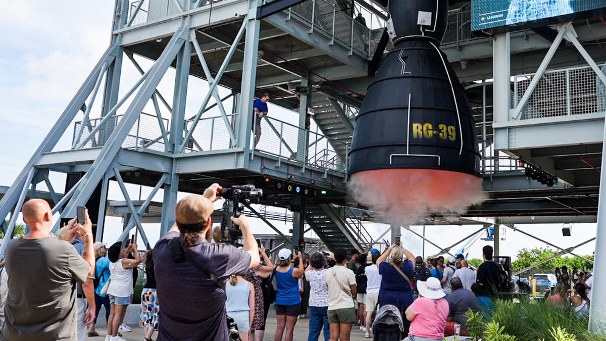 KSC Visitor Complex's new bus tour stop, The Gantry at LC-39