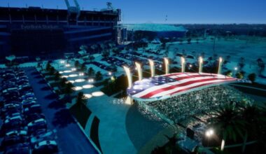 Jacksonville plans shade structure for Veterans Memorial Wall