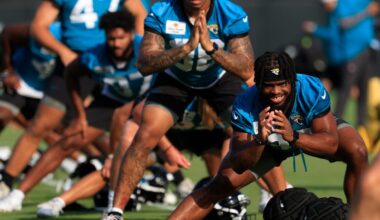 Jacksonville Jaguars finish Day 1 of training camp: Coen details plans