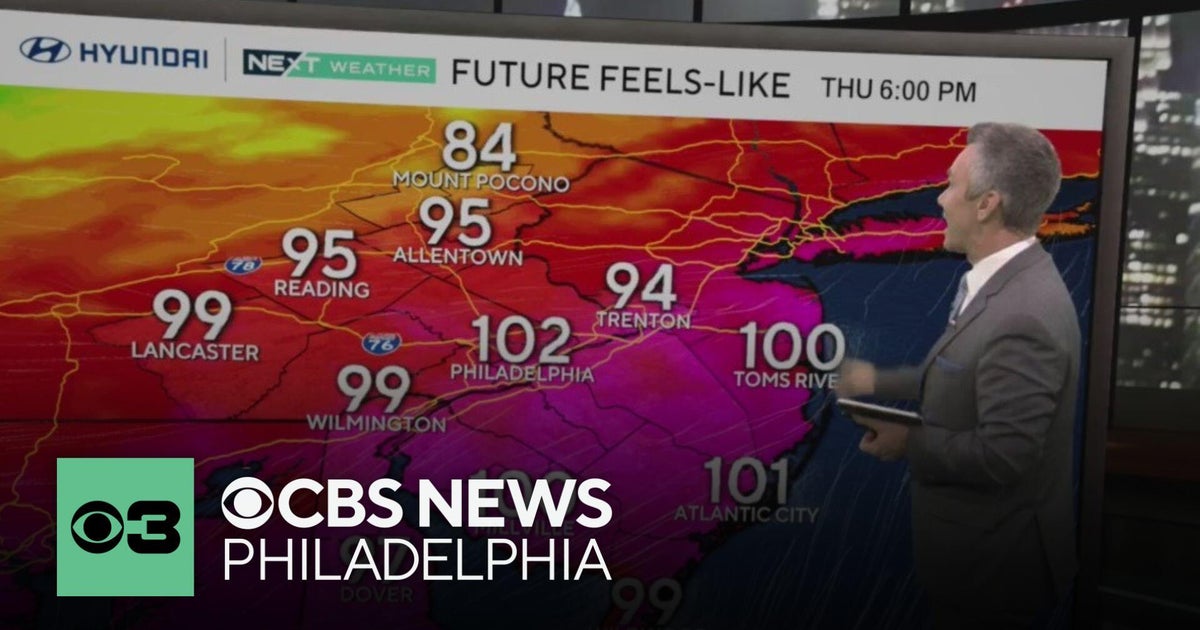 NEXT Weather Alert in effect Thursday in Philadelphia region for heat and threat of severe storms