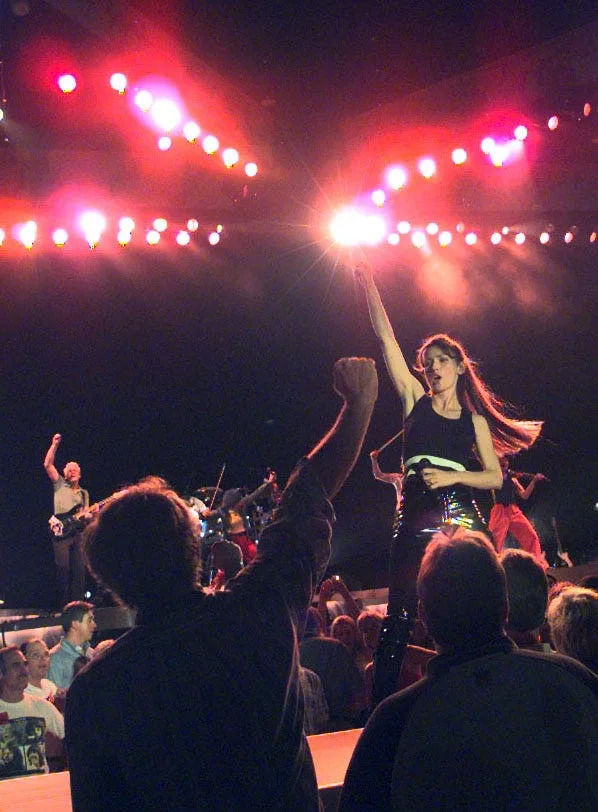 Shania Twain headlined a show at Jacksonville's Alltel Stadium in 1999. In July, she's doing two shows on the other side of the wall, at Daily's Place.