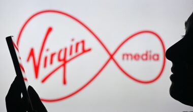 It's one of the biggest broadband providers in the UK. But it appears that Virgin Media has experienced an outage this morning (file photo)