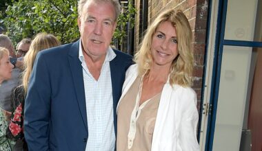 Jeremy Clarkson and Lisa Hogan ¿ who have been together for almost a decade ¿ in 2019