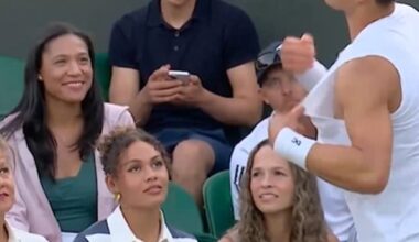 US Soccer star Trinity Rodman lovingly gazed at tennis star boyfriend Ben Shelton
