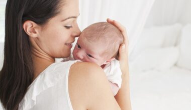 Babies born by planned caesarean section are more likely to develop childhood cancer, according to researchers. Pictured: Stock image