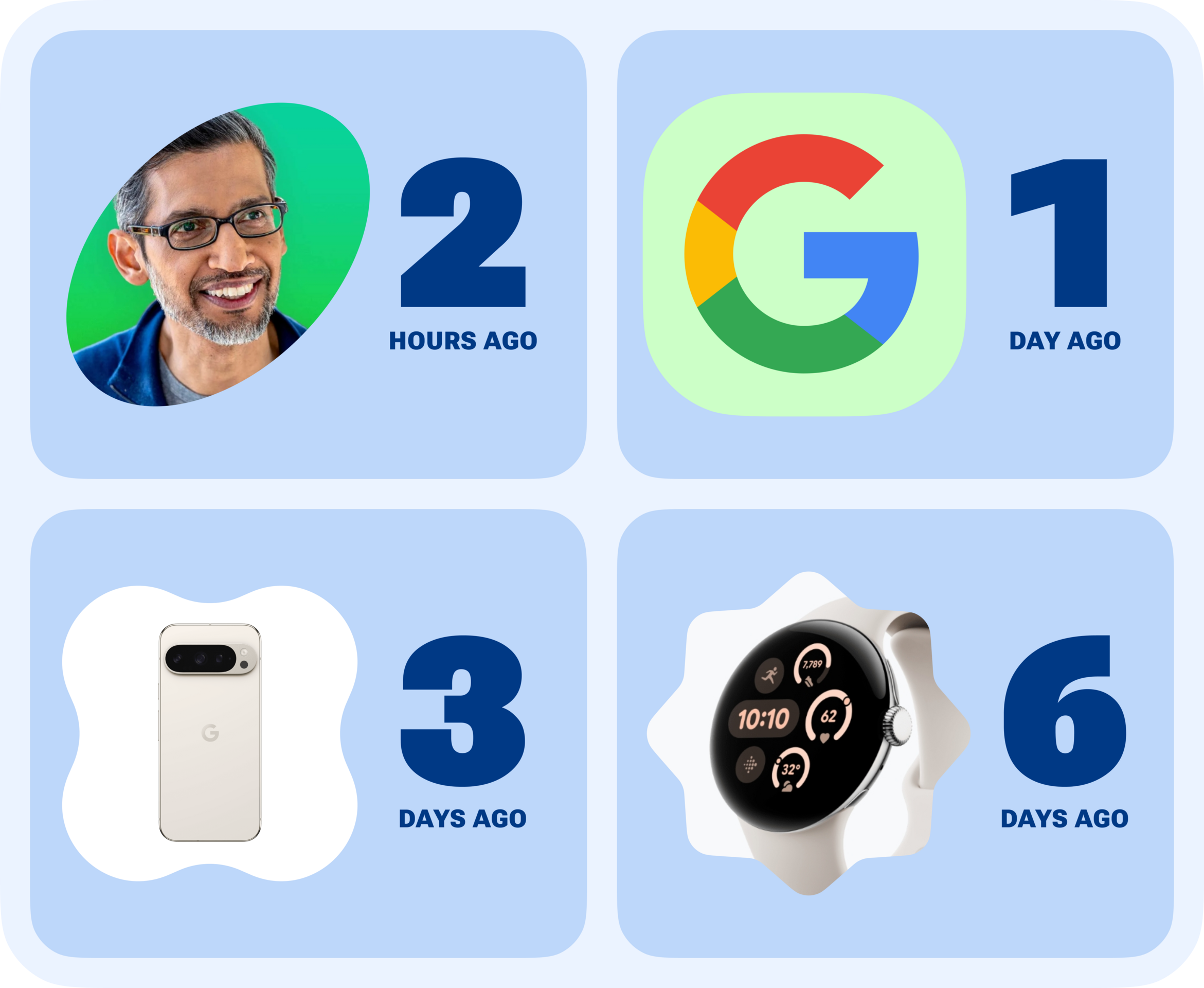 A screenshot of an Android phone showing what a reimagined Pixel VIP widget might look like